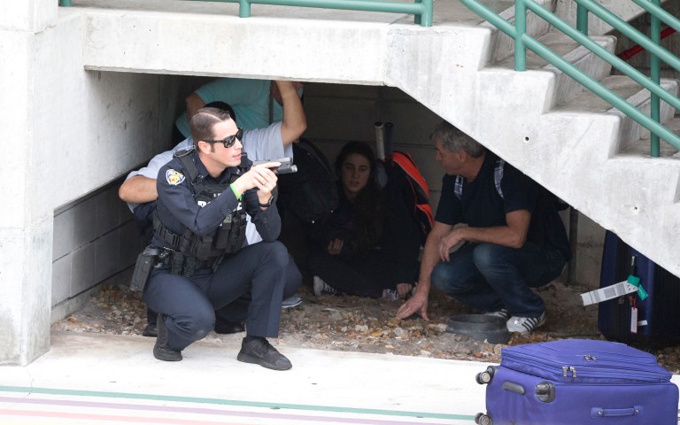 It has been more than a week since five people were shot and killed at a Fort Lauderdale, Fla., airport. (AP Photo/Wilfredo Lee)
