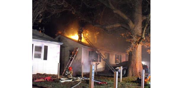 Reward offered in blaze that injured firefighters