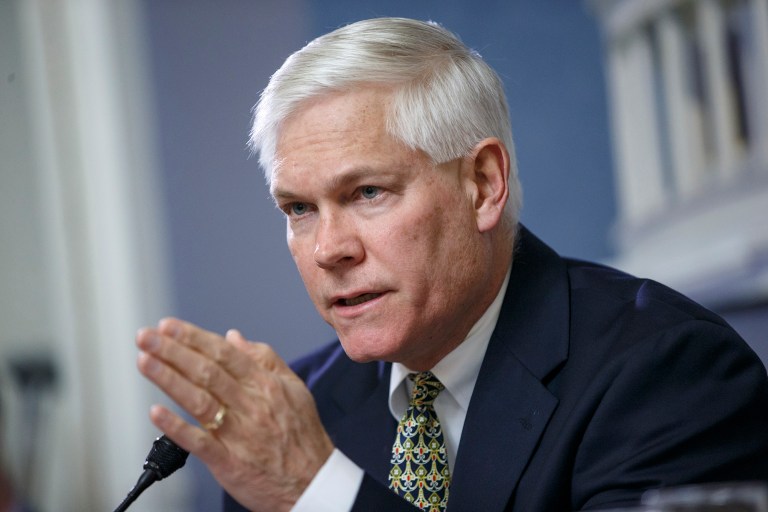 Rep. Pete Sessions, R-Texas, introduced an amendment to the bill to strike the language added by the committee that would require all 18- to 26-year-old women to register with the Selective Service. (AP Photo/J. Scott Applewhite)