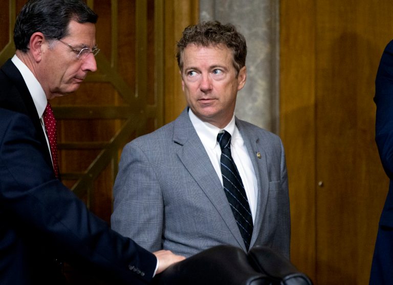 Rand Paul introduced a bill Friday to hobble the EPA's water enforcement powers that he says are too broad and unchecked. (AP Phot)Â 