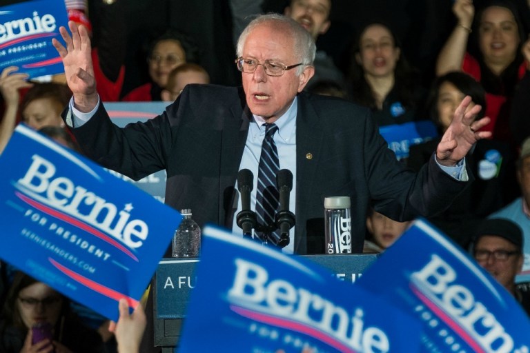 Bernie Sanders said Sunday that 