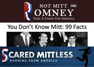Three anti-Romney websites launched in 24 hrs.
