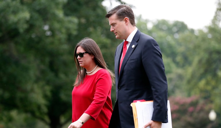 The White House appears to have made mistakes in handling the Rob Porter allegations at the very moment #MeToo consumed the national discourse. (AP Photo/Alex Brandon)