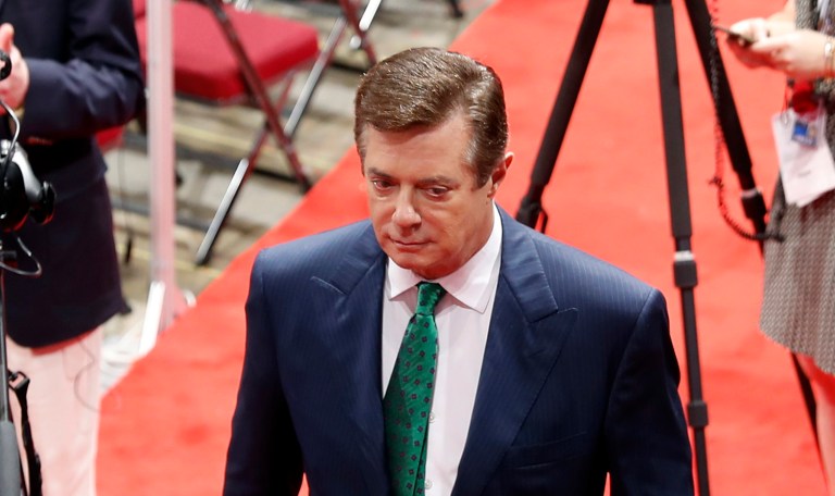 —œA lot of them have connections to the Clinton Foundation and have gotten contracts over the last several years to do work for the Clinton Foundation or some of its subsidiaries,—&pound; Paul Manafort said. (AP Photo/Carolyn Kaster)