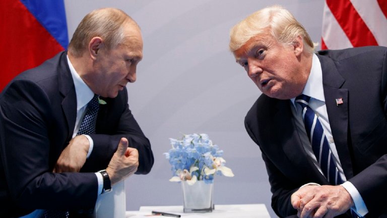 The last time President Trump met with Russian President Vladimir Putin was at the G-20 summit in July, during which Trump pressed the Russian leader about meddling in the U.S. election. (AP Photo/Evan Vucci, File)