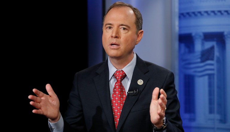 Rep. Adam Schiff, D-Calf., is calling on other lawmakers to release a transcript of their meeting with the founder of Fusion GPS, the opposition research firm that hired a former British intelligence officer to write the so-called 