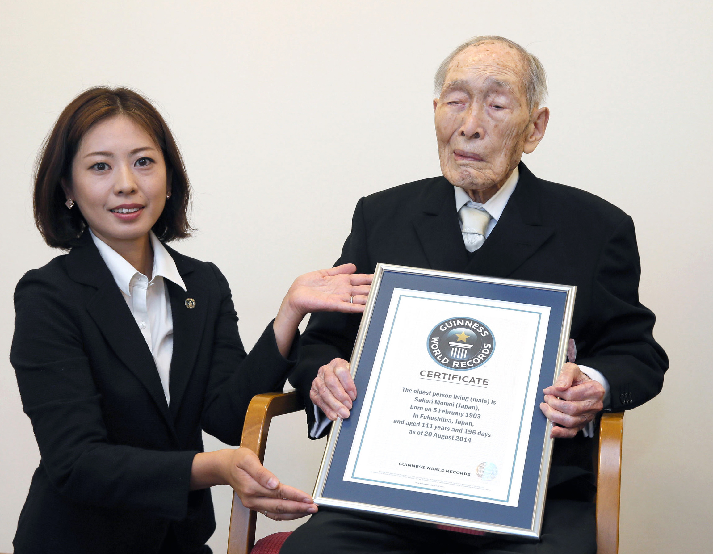 111-year-old from Japan recognized as oldest man