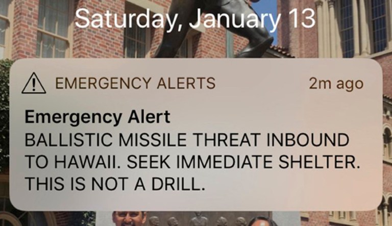 The Federal Communications Commission released a report into the events of the morning of Jan. 13, when a ballistic missile alert was sent to more than 1 million people through the emergency alert system in Hawaii. (AP)