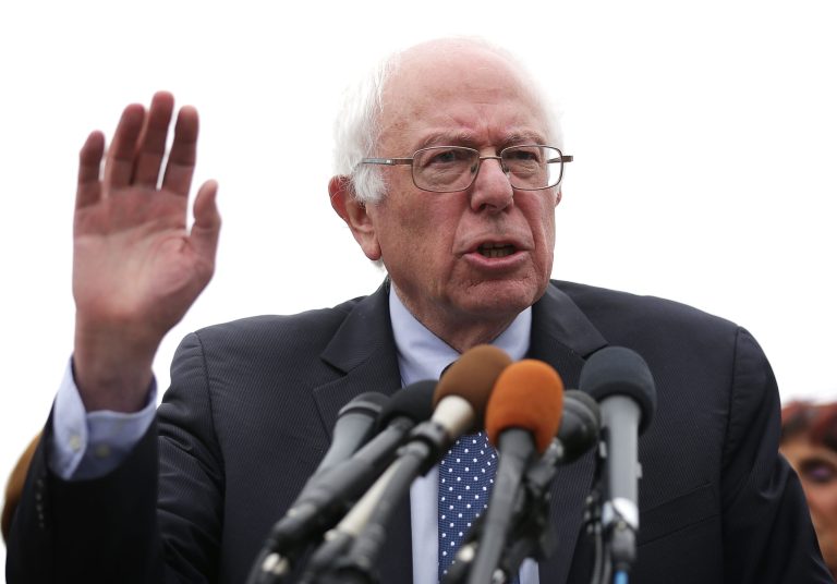 Ã¢â¬ÅThatÃ¢â¬â¢s some of the nonsense that goes on in the Internet. But that is absolutely not true,Ã¢â¬ï¿½ Sanders said. (Getty File Photo)