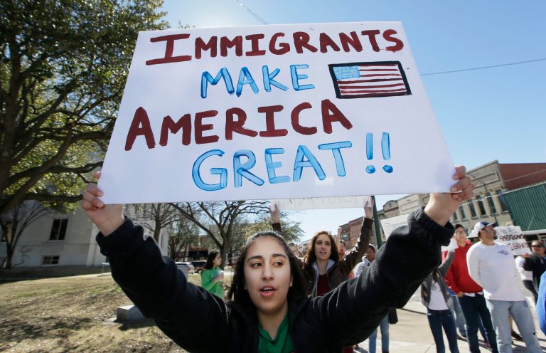Immigration and Customs Enforcement officers arrested 95 illegal immigrants with criminal records in Southeast Texas as part of a four-day operation that ended April 21, the agency said Monday. (AP Photo/LM Otero)