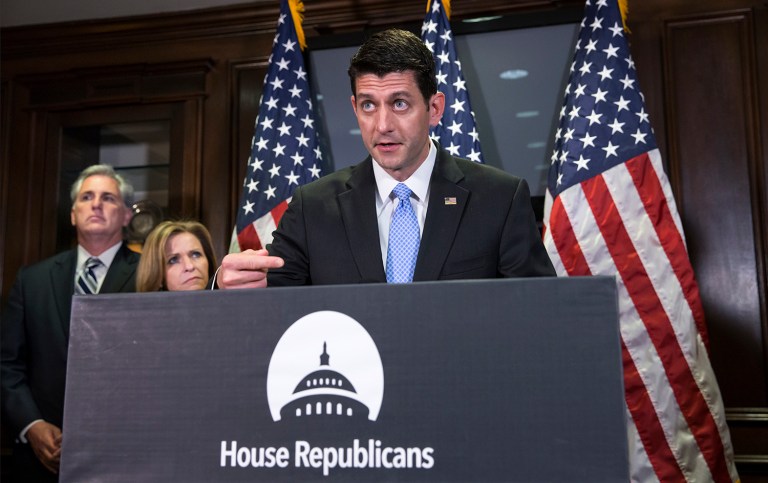The healthcare plan released by House Republicans, on the surface, suggests that the GOP has finally coalesced around a vision for healthcare. (AP Photo/J. Scott Applewhite)