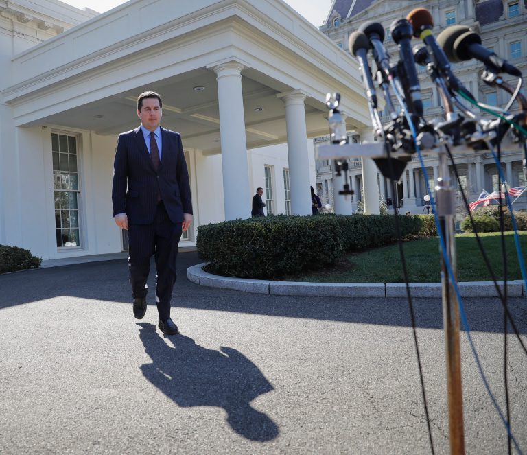 House Intelligence Committee Chairman Devin Nunes on Thursday said he was right to tell the White House before committee members that he had new evidence suggesting potentially improper surveillance of President Trump and associates. (AP Photo/Pablo Martinez Monsivais)