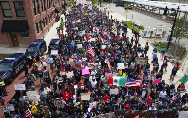 The workers received a warning from management about repercussions for missing work without permission. (Cory Morse | MLive.com)