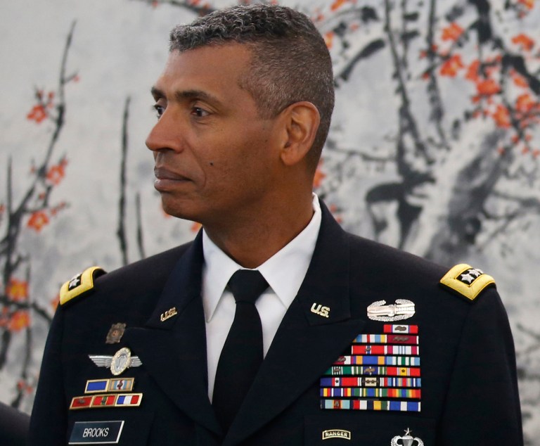 —œI believe that the foundation for anything that comes next is what we’re doing right now,—? Army Gen. Vincent Brooks said. (AP Photo/Kim Kyung-hoon, Pool, File)
