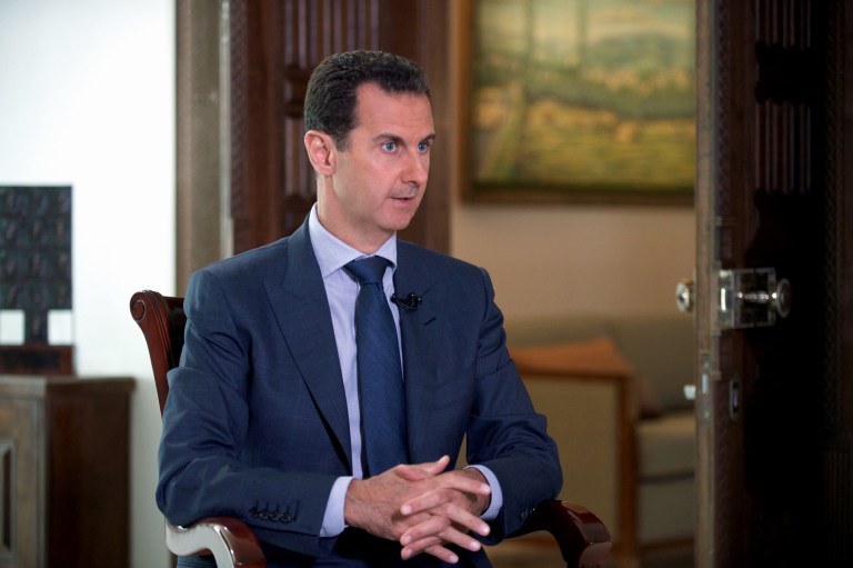 The dictator has his eyes on a bigger prize. (AP)