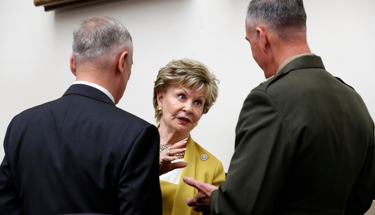 The ten-member nonpartisan House committee released a statement Monday announcing they are continuing the investigation into Rep. Madeleine Mary Zeien Bordallo, a Democrat. (AP Photo/Alex Brandon)
