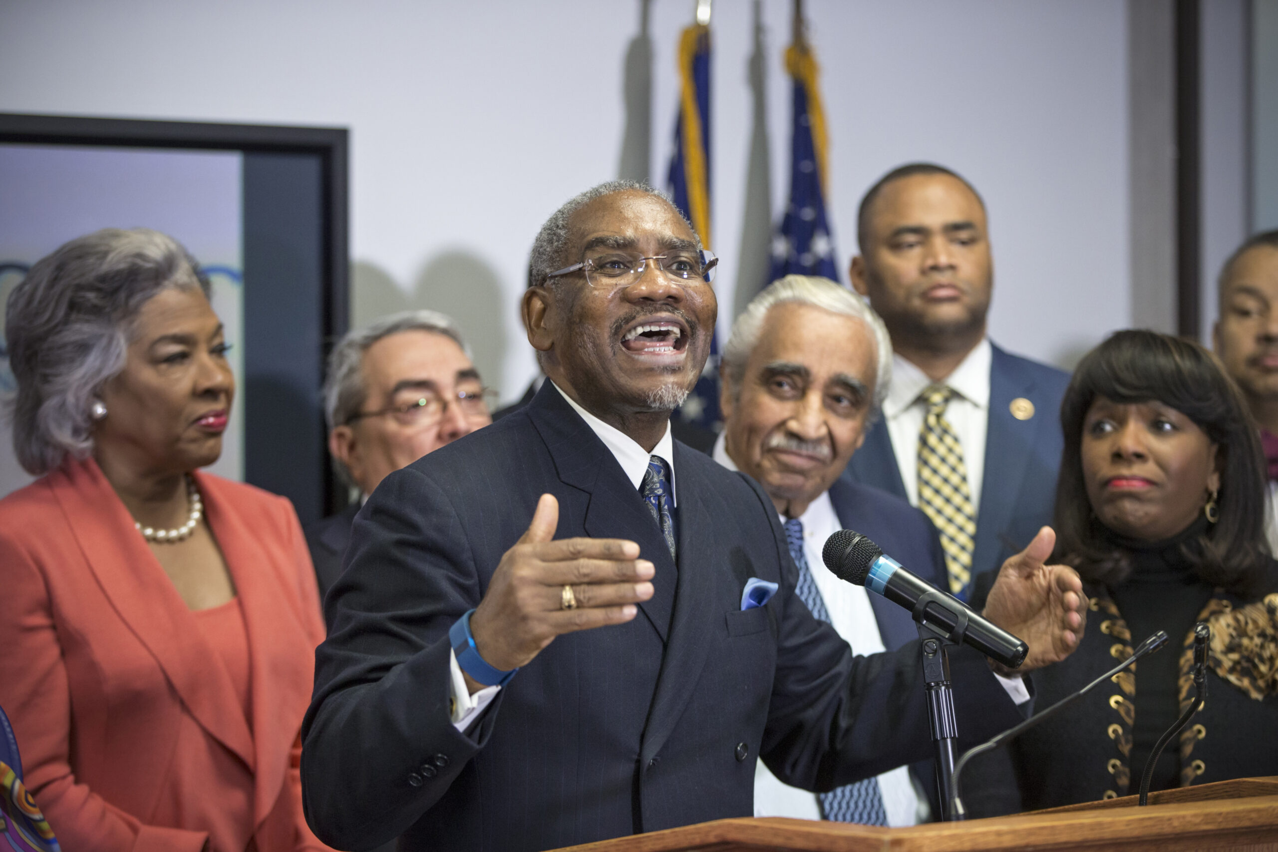 Black Caucus PAC endorses Clinton, slams Sanders