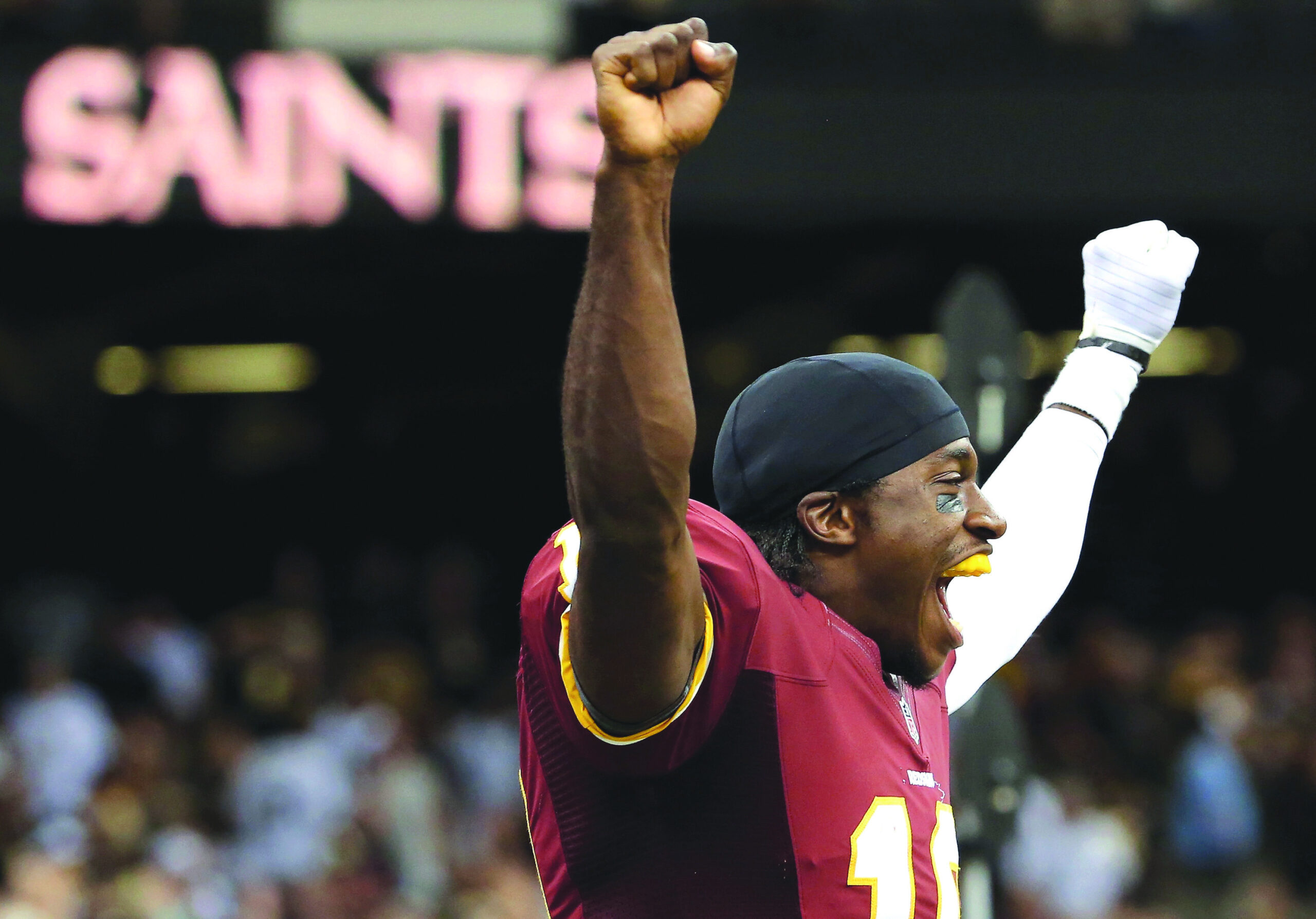 Who dat? Why, it’s RG3 leading Redskins to upset of Saints