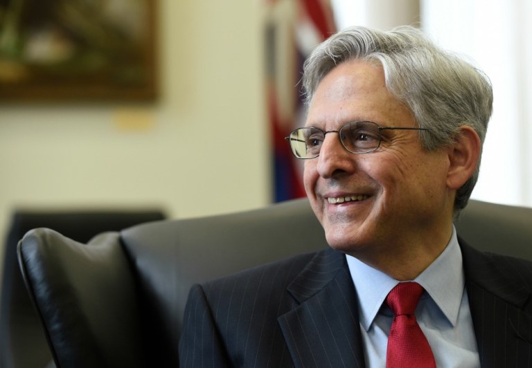 Merrick Garland submitted the 141-page document, and its 2,066 pages of appendices, on Tuesday. Shortly after, the full document went online. (AP Photo)