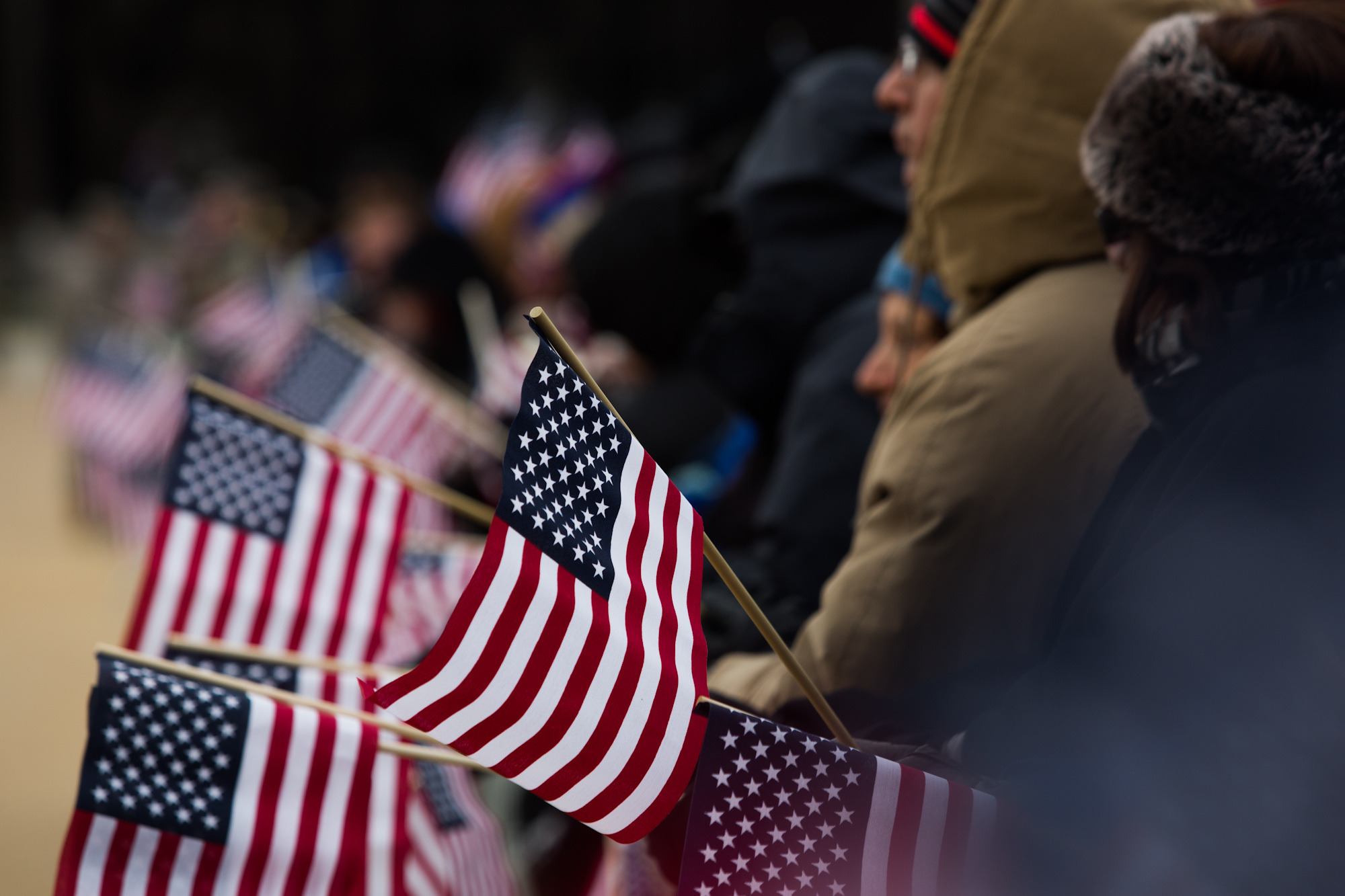 Scenes around D.C. on Inauguration Day