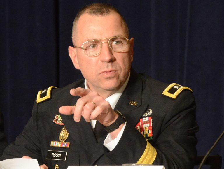 Maj. Gen. John Rossi's August death has been ruled a suicide. (Army photo)