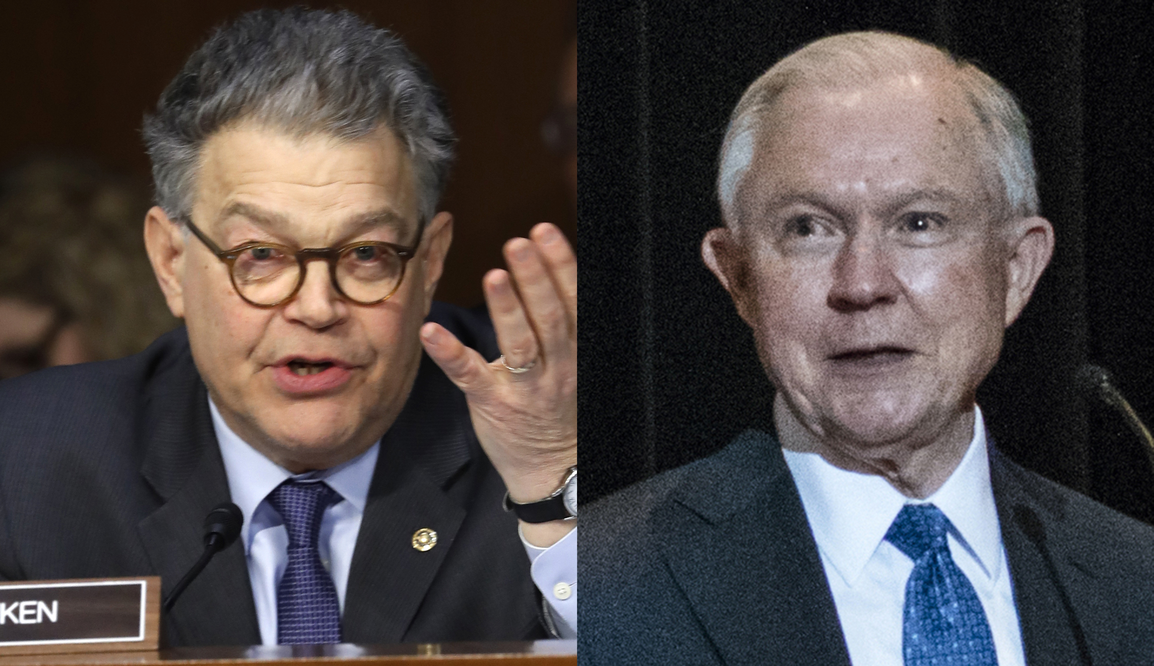 Here’s the Al Franken-Jeff Sessions exchange on Russia that has Sessions in trouble