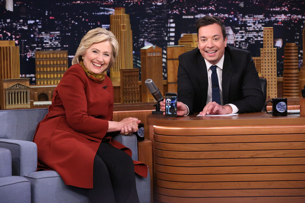 Clinton loves to fast-forward through GOP debates