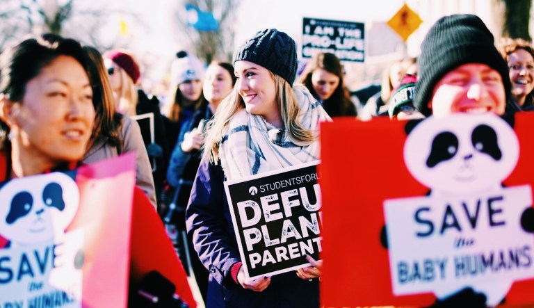 There is a movement of young adults who want to reduce abortion, and many of them attended this year's March for Life. (Devin Sena)