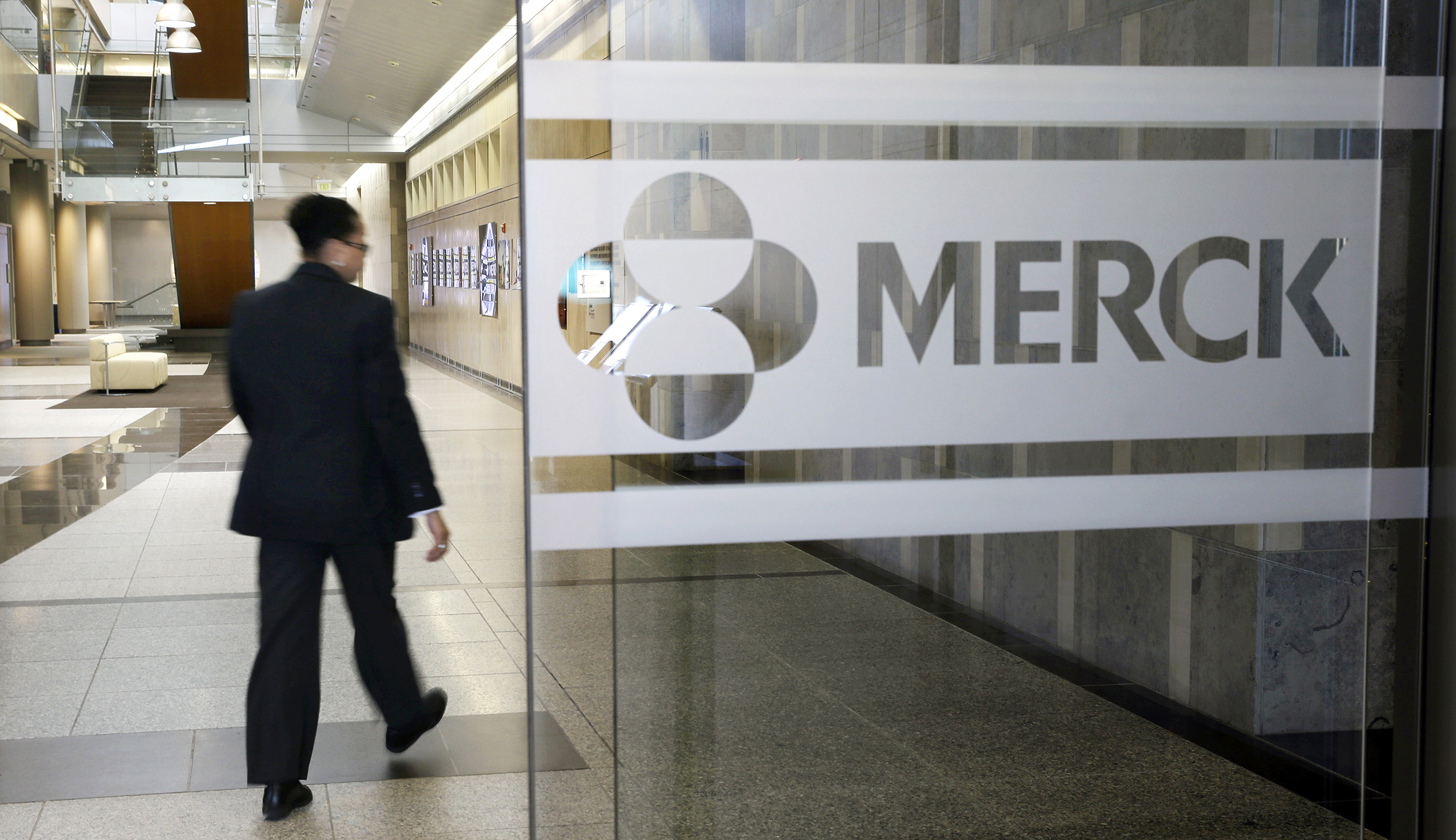 The Trump bump: Merck shares rise after tweet
