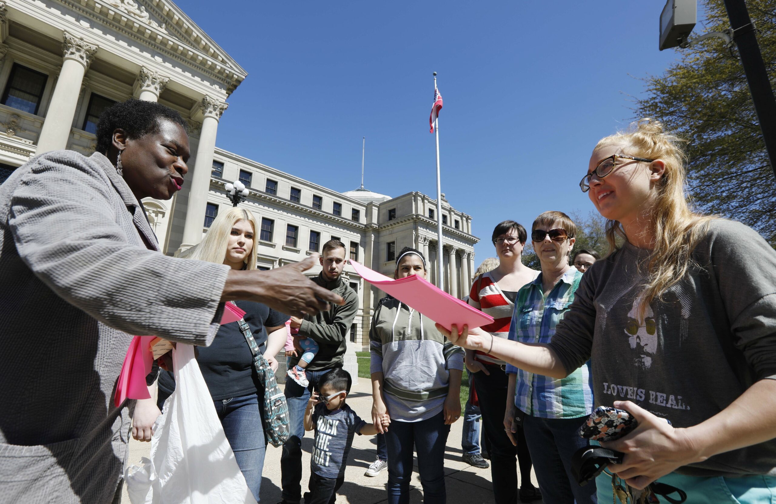 Immigrant with expired visa asks for deportation court hearing