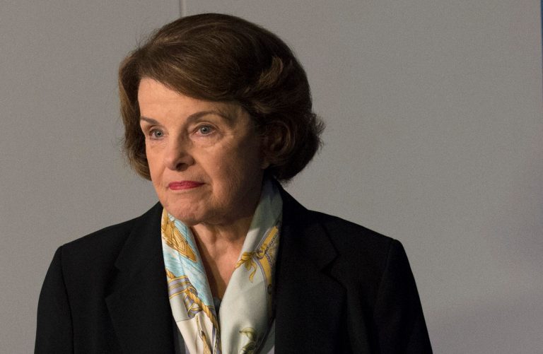 FILE - In this April 3, 2014, file photo, Senate Intelligence Committee Chair Sen. Dianne Feinstein, D-Calif. arrives to make a statement after a closed hearing to examine certain intelligence matters in Washington. The CIA does not give up its secrets easily. Under pressure from a Senate committee to declassify parts of a congressional report on harsh interrogations of suspected terrorists, the CIA is shadowed by its reluctance to open up about its operations and its past. The CIA officials who decide which secrets can be revealed have wrestled with Congress, archivists, journalists, former CIA employees and even a former CIA director.  (AP Photo/Molly Riley, File)