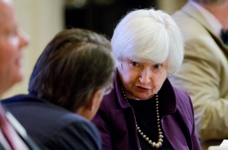 Investors will be looking for hints from Janet Yellen about the likelihood of more increases later this year. (AP Photo/Matt Rourke)
