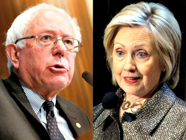 Sen. Bernie Sanders, Hillary Rodham Clinton