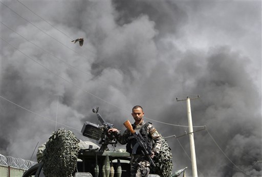 After Obama leaves, Taliban attacks Kabul