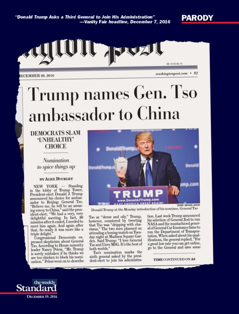 Trump’s Latest General