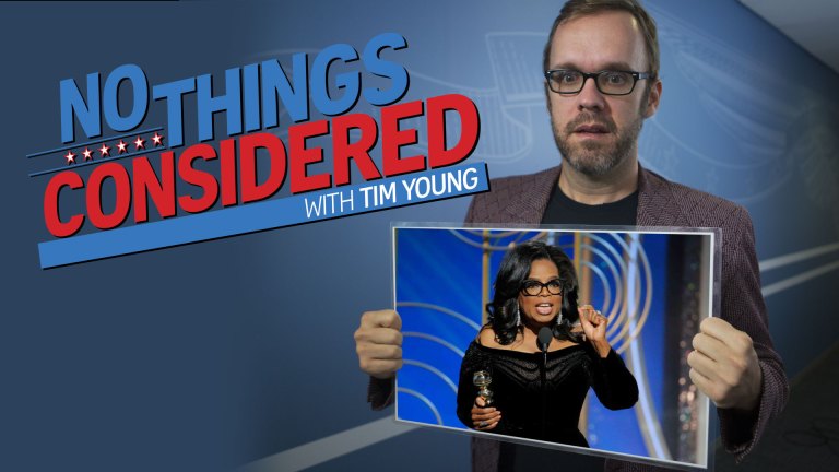 Oprah, celebs know better, and Jake Tapper cuts off Stephen Miller on No Things Considered