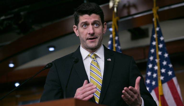 Speaker Paul Ryan said the Democrats 