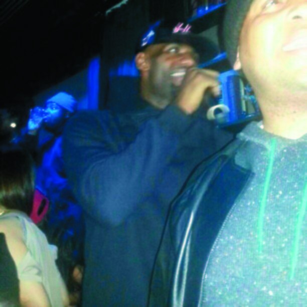 Sightings: LeBron gets on the mic at Capitale