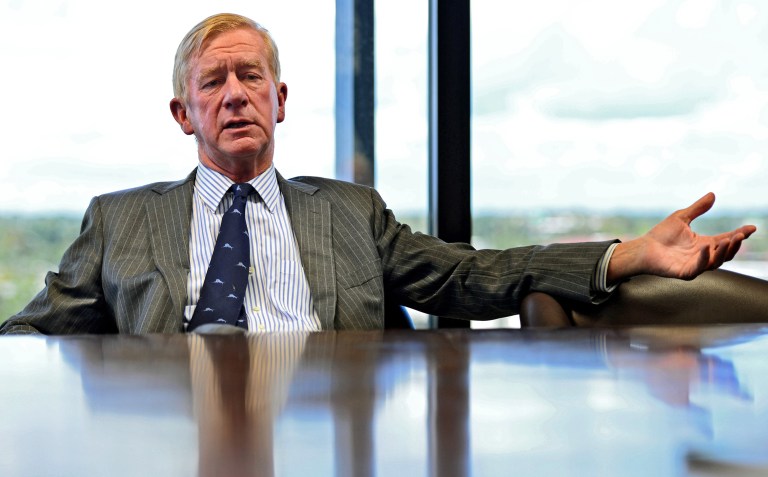 "I'm not sure anybody is more qualified than Hillary Clinton to be president of the United States," said Libertarian vice presidential candidate Bill Weld.