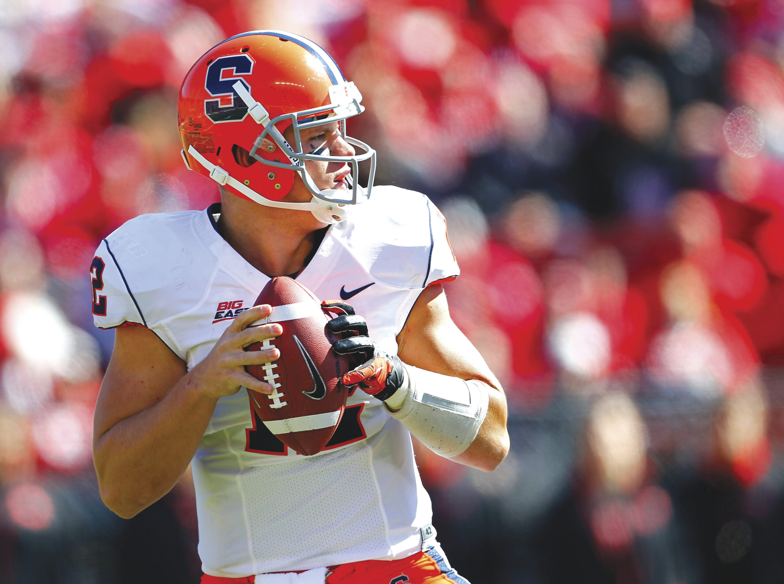 Jon Gruden’s pick at quarterback this year is Syracuse’s Ryan Nassib
