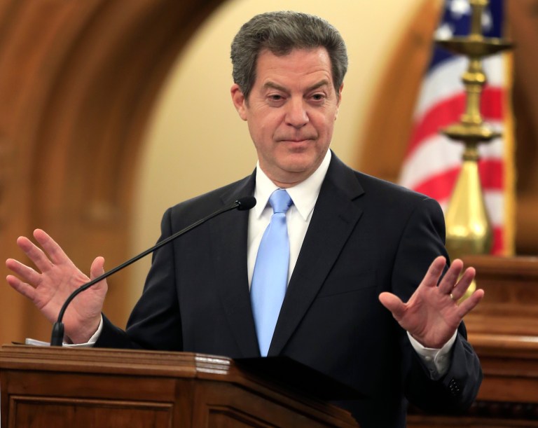 The Kansas House voted 81-44 to override the veto, three votes short of the threshold needed to succeed. (AP Photo/Orlin Wagner, File)