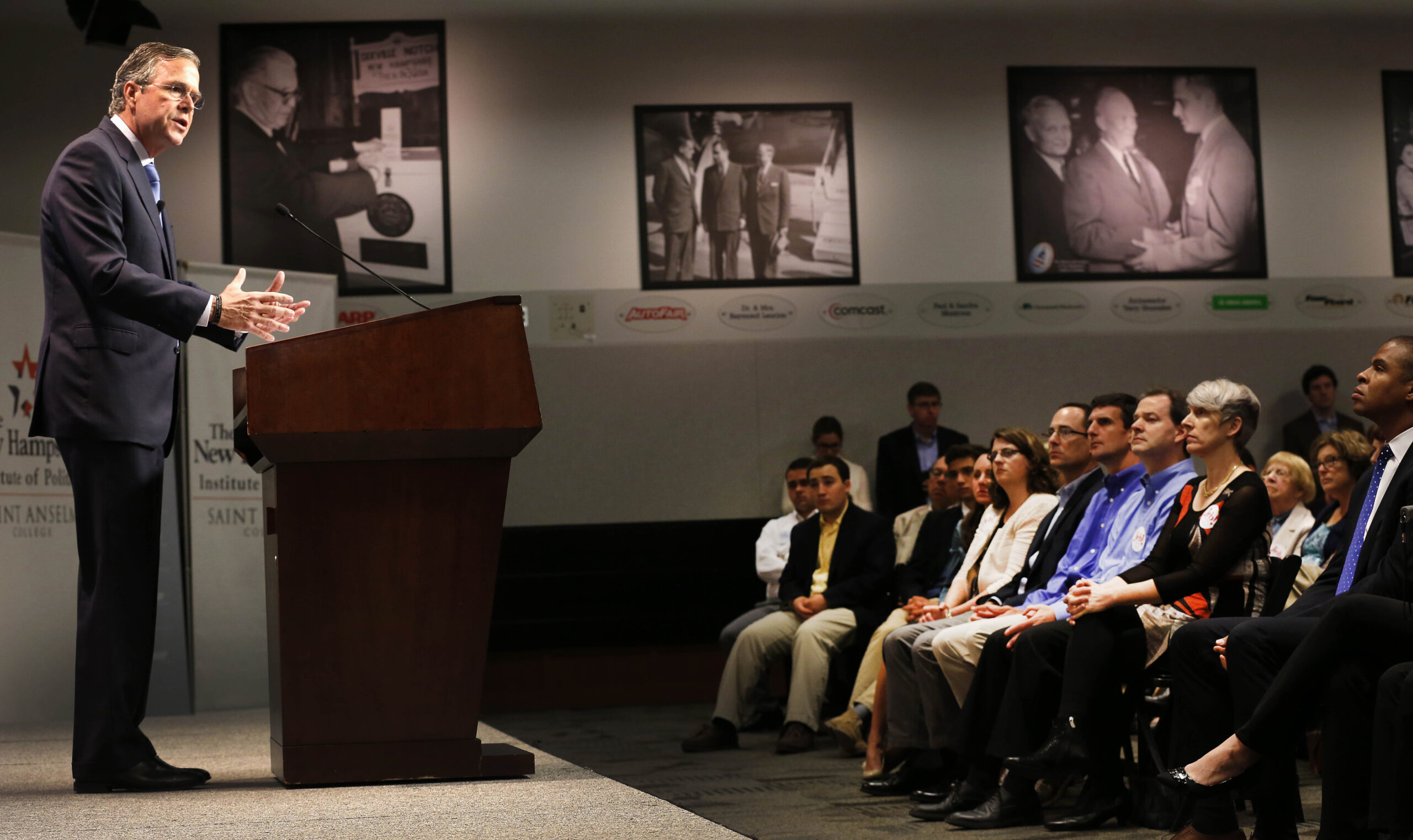 Jeb quests for the college vote