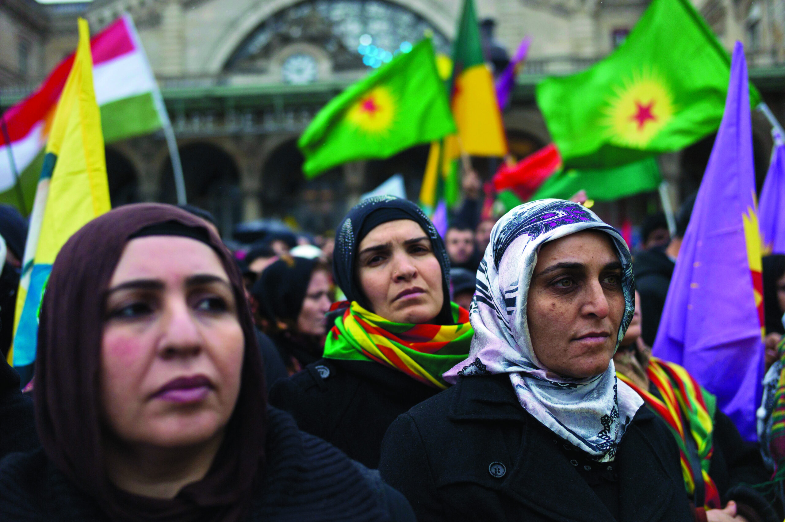 Kurd protest in Paris demands justice in killings