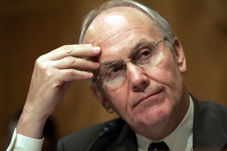 Federal Election Commission lawyers urged a federal judge not to heed U.S. Sen. Larry Craig's contention that regulators are being too hard on him â and to force him to pay nearly $360,000 in fines and restitution for tapping campaign accounts for his legal defense following his 2007 arrest in an airport bathroom sex sting. (AP Photo/Charles Dharapak)