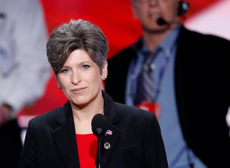 It seems like the Monday night speech given by Sen. Joni Ernst, R-Iowa, will function as a traditional convention keynote. (AP Photo/J. Scott Applewhite)