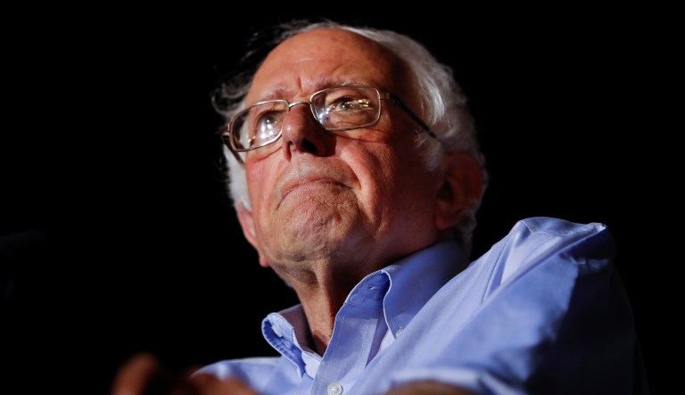 Sanders is a longtime supporter of LGBT rights and equality. (AP Photo/John Minchillo)