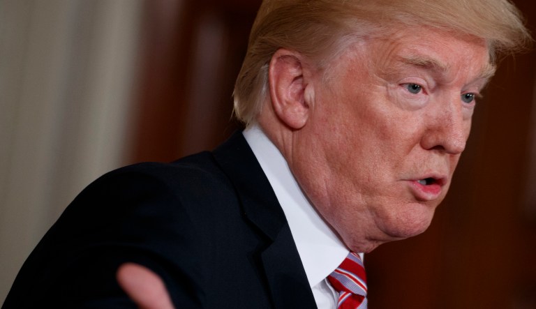 Visitor logs for the Florida resort, where has Trump spent many weekends since taking office, have been a source of contention for months. (AP Photo/Evan Vucci)