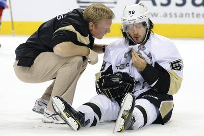 Richard Wolowicz/Getty Images
A concussion has caused Pittsburgh Penguins defenseman Kris Letang to miss some time.