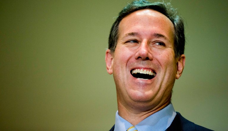The University of Texas at Austin stuck conservative students hosting former Sen. Rick Santorum, R-Penn., with a $654 invoice for security services, citing Santorum's high profile and the charged political climate that campuses have been facing in recent years. (AP Photo/Matt Rourke)