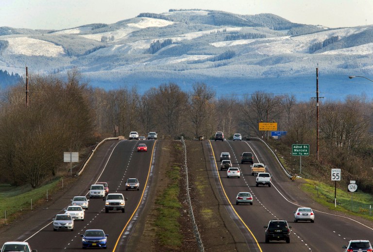 CBO detailed how raising the gas tax might be a better way to boost federal highway funding. (Brian Davies/The Register-Guard)